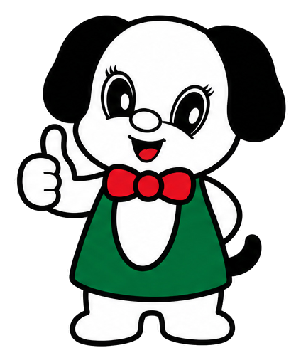 親指を立てるじゅうくん